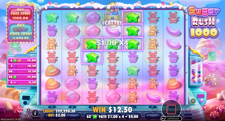 Sugar Rush 1000 Gioca Online